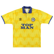 1989-91 Leeds Umbro Away Shirt M