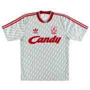 1989-91 Liverpool adidas Away Shirt M