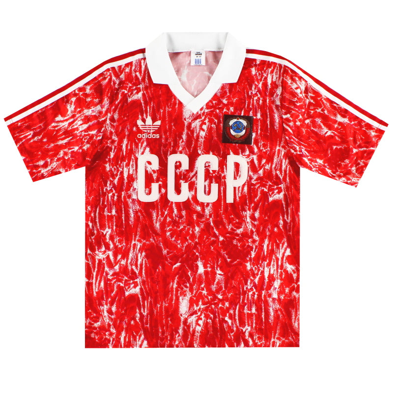 1989-91 Soviet Union adidas Home Shirt *Mint* M