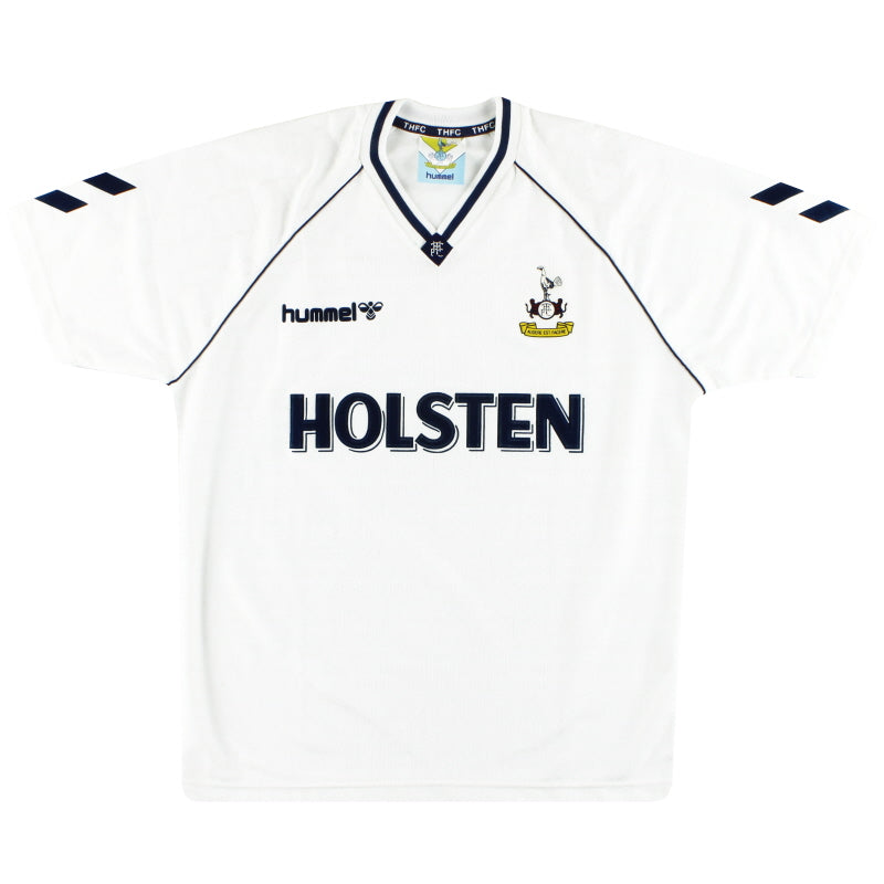 1989-91 Tottenham Hummel Home Shirt L