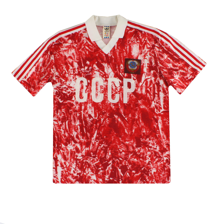 1989-91 Soviet Union adidas Home Shirt M
