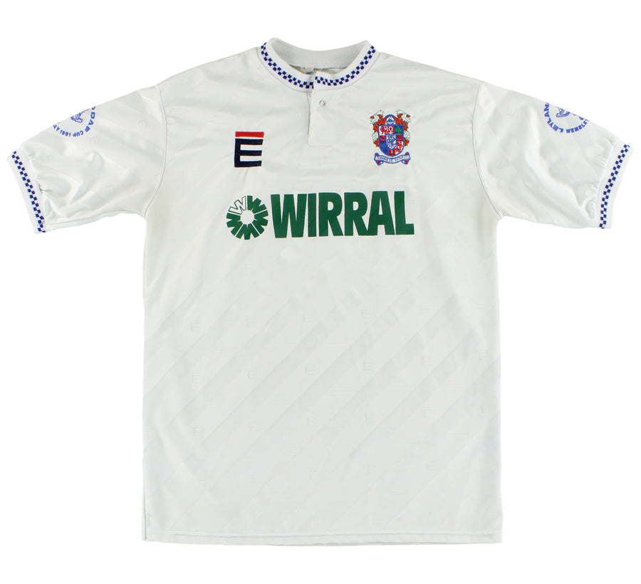 1989-91 Tranmere Rovers En-s 'Wembley' Home Shirt M