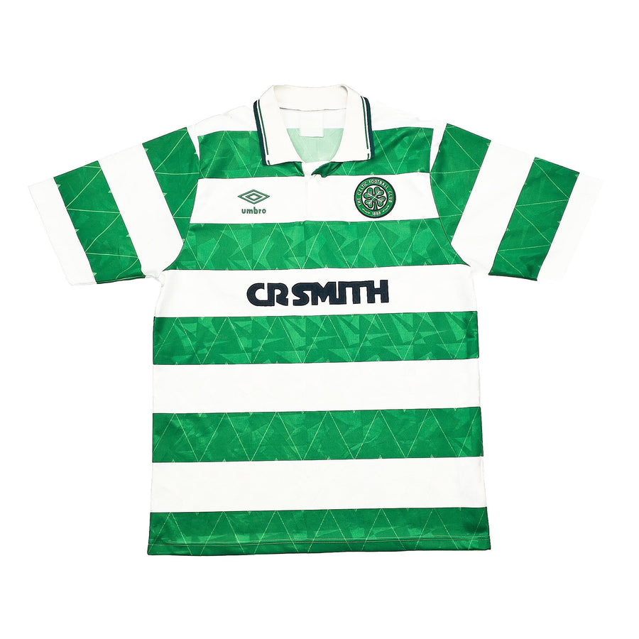 1989/91 Celtic Home Shirt (M) Umbro