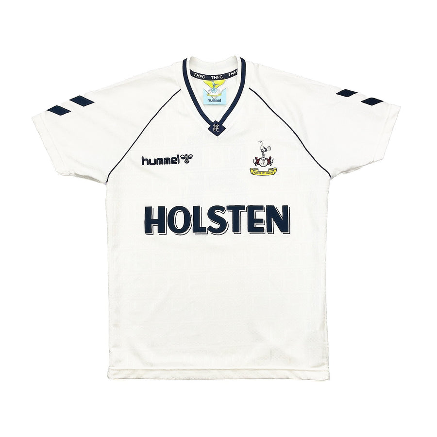 1989/91 Tottenham #8 (Gascoigne) Home Shirt (S) Hummel
