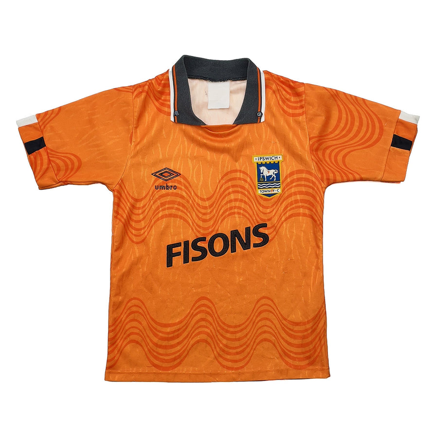 1989/92 Ipswich Town Away Shirt (S.Kids) Umbro