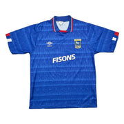 1989/92 Ipswich Town Home Shirt (M) Umbro