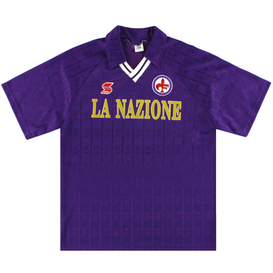 1990-91 Fiorentina Home Shirt M