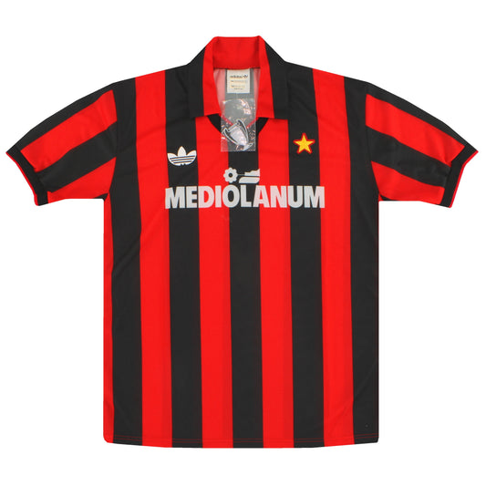1990-91 AC Milan adidas Home Shirt *As New* M
