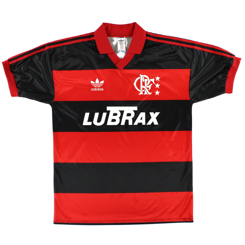 1990-92 Flamengo adidas Home Shirt L