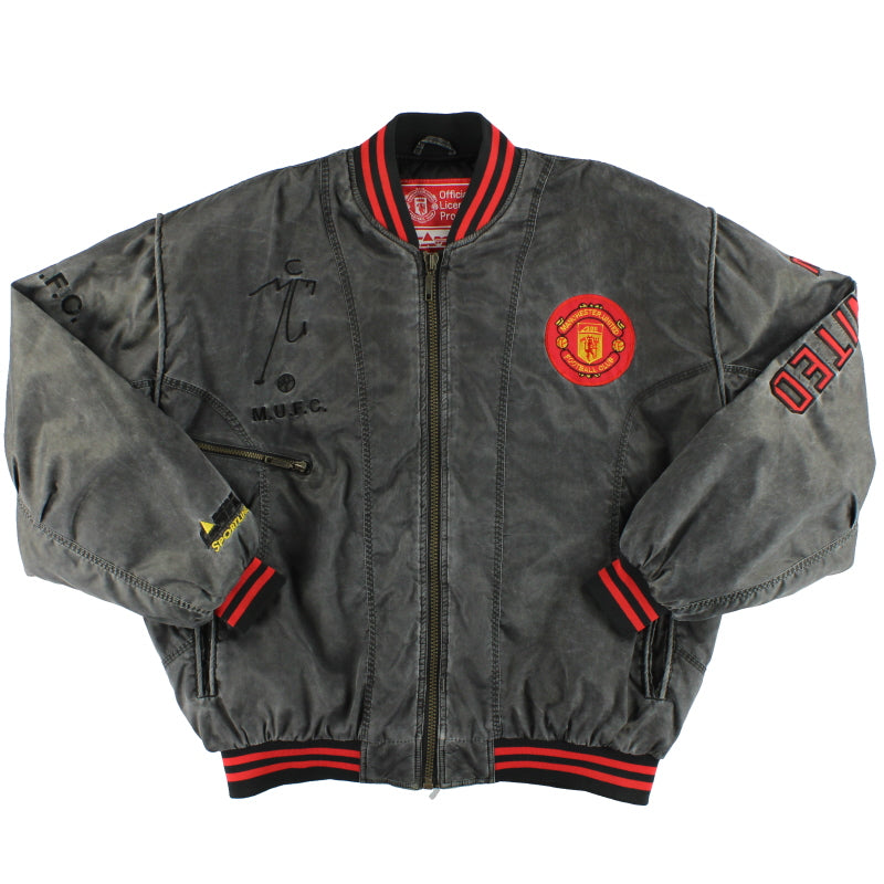 1990-92 Manchester United Campri Bomber Jacket *Mint* XL