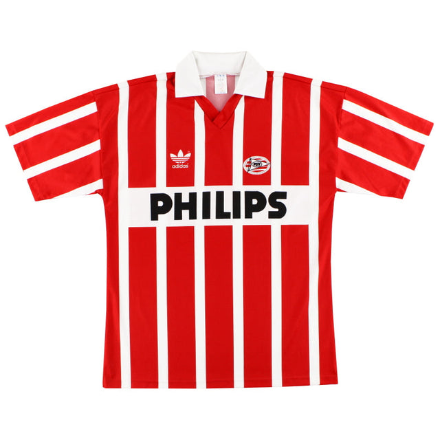 1990-92 PSV Eindhoven adidas Home Shirt #9 (Romario) *Mint* XS