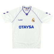 1990-92 Real Madrid Hummel Home Shirt L