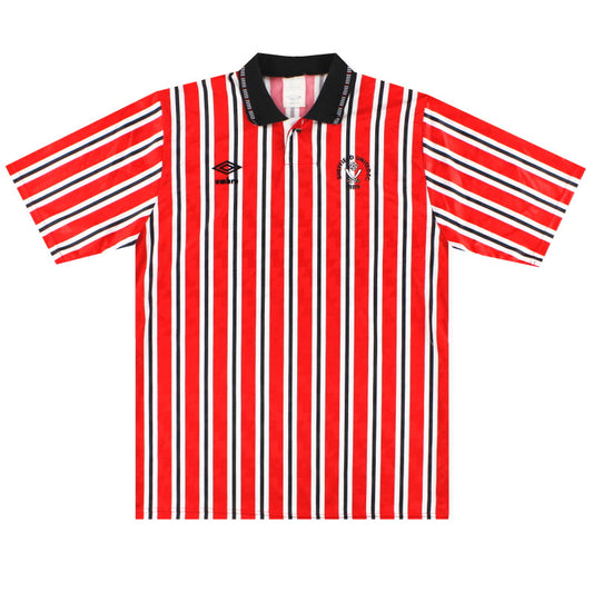 1990-92 Sheffield United Umbro Home Shirt L
