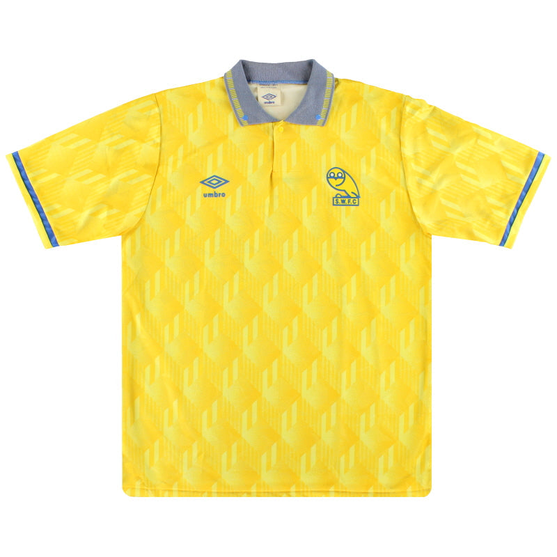 1991-92 Sheffield Wednesday Umbro Away Shirt L