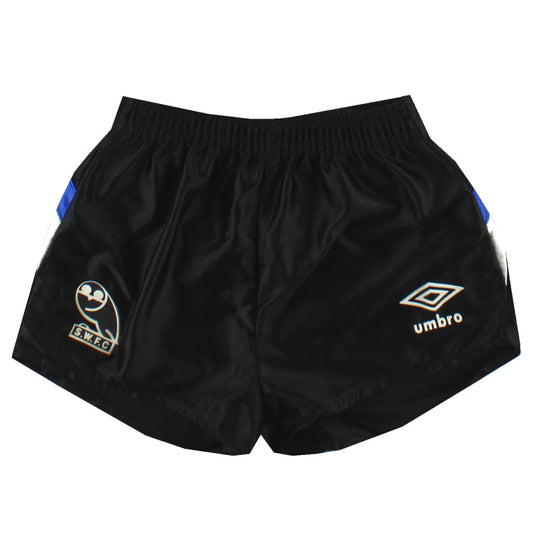 1990-92 Sheffield Wednesday Umbro Home Shorts XS