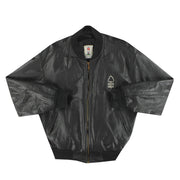 1990-92 Nottingham Forest Leather Bomber Jacket XL