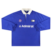 1990-92 Rangers Admiral Rugby Polo Shirt L