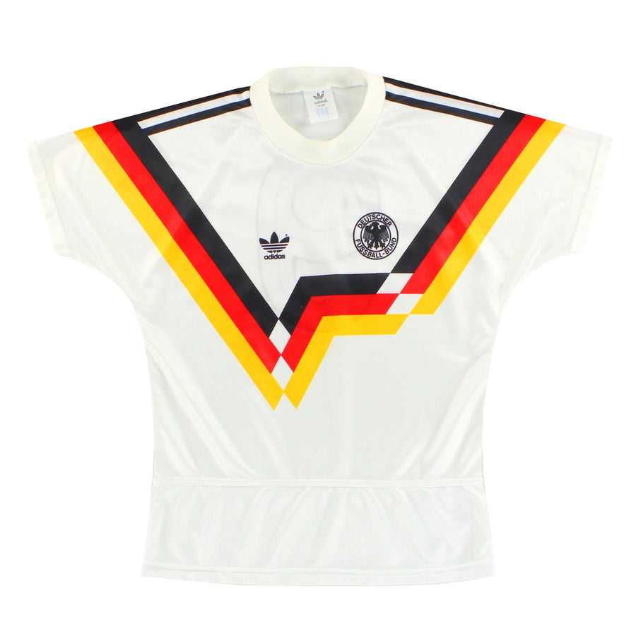 1990-92 West Germany adidas Home Shirt #9 Y