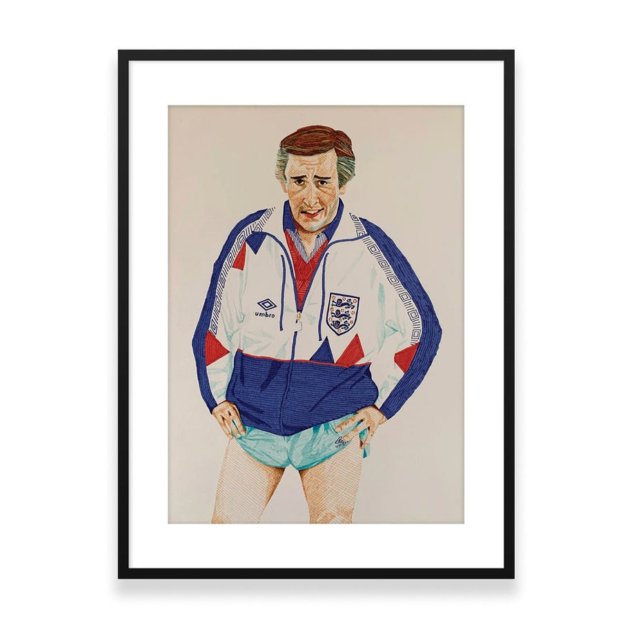 Alan For England A3 Print