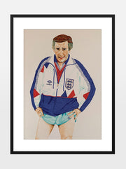 Alan For England A3 Print