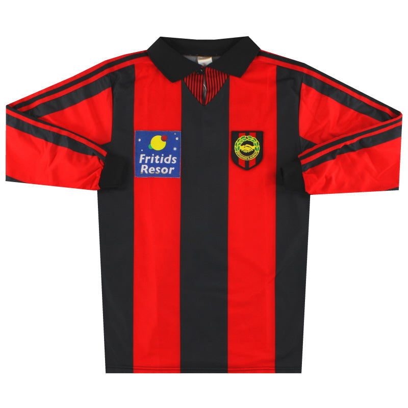 1990 Brommapojkarna adidas Match Issue Home Shirt #14 L/S