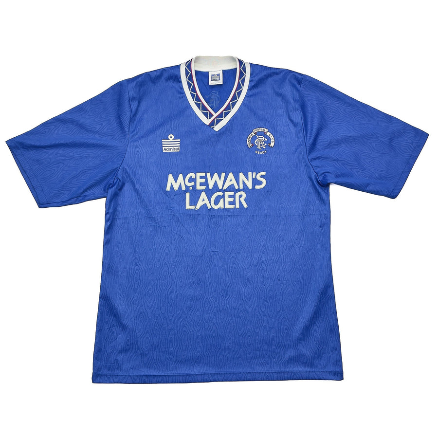 1990/92 Rangers Home Shirt (L) Admiral