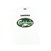 1990s Umbro 'Carlsberg' Graphic Tee *As New* XL
