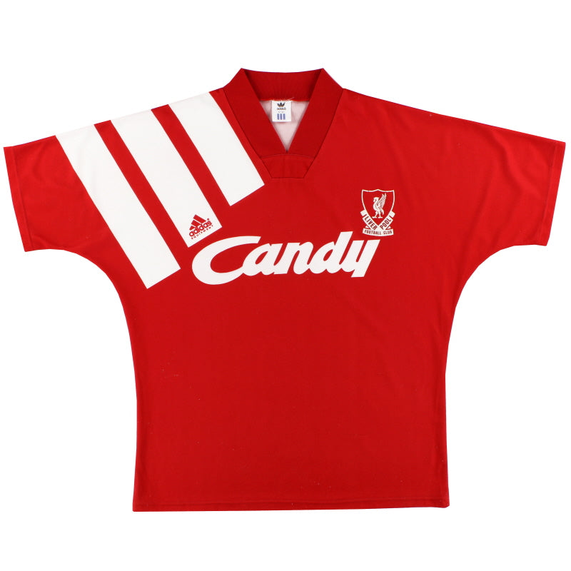 1991-92 Liverpool adidas Home Shirt L/XL