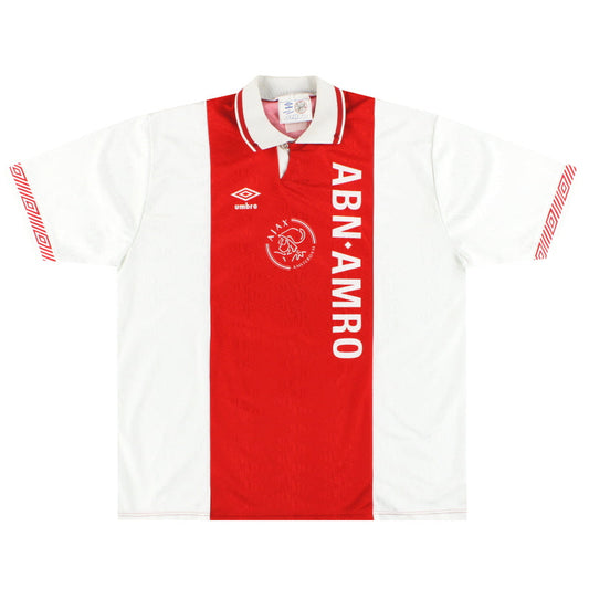 1991-93 Ajax Umbro Home Shirt XL