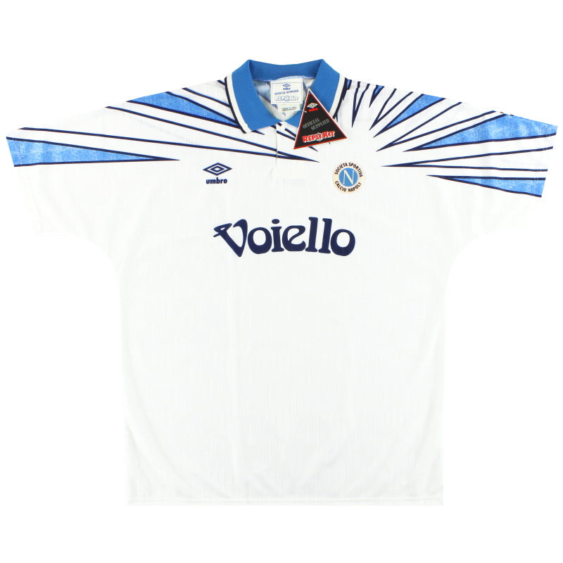 1991-93 Napoli Umbro Away Shirt *BNIB* XL
