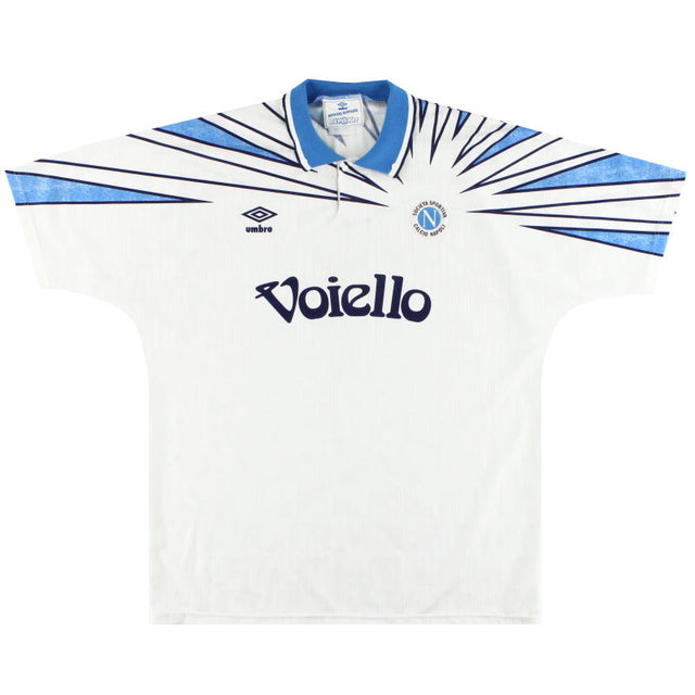 1991-93 Napoli Umbro Away Shirt XL
