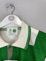 1991/92 Celtic Home Shirt (XL) Umbro