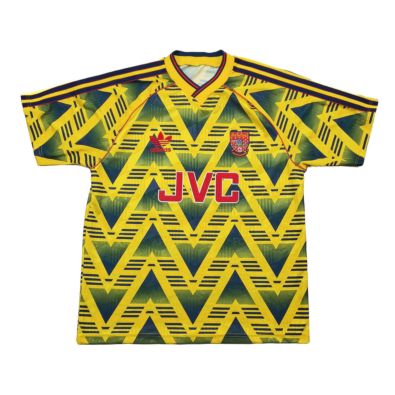 1991/93 Arsenal Away Shirt (M) Adidas