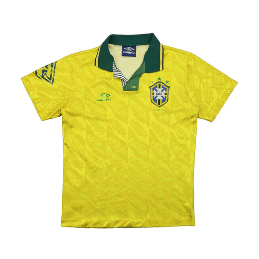 1991/93 Brazil Home Shirt (S) Umbro