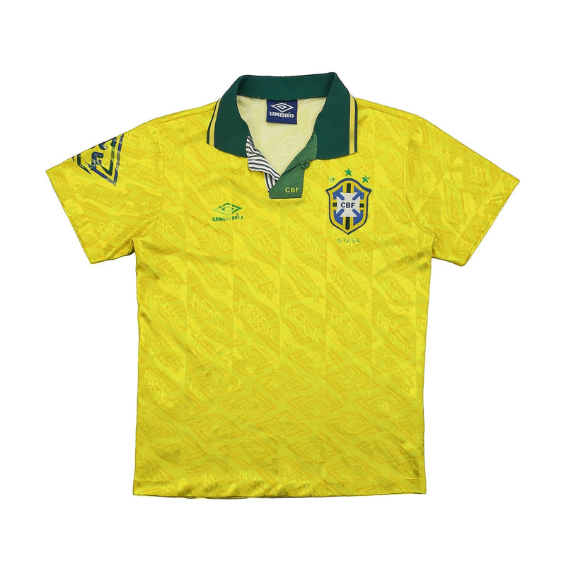 1991/93 Brazil Home Shirt (S) Umbro