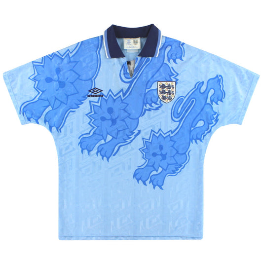 1992-93 England Umbro Third Shirt XXL