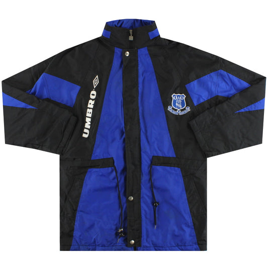 1992-93 Everton Umbro Bench Coat *As New* M
