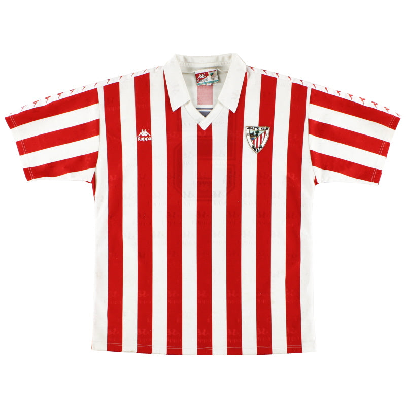 1992-94 Athletic Bilbao Match Issue Home Shirt #5 L