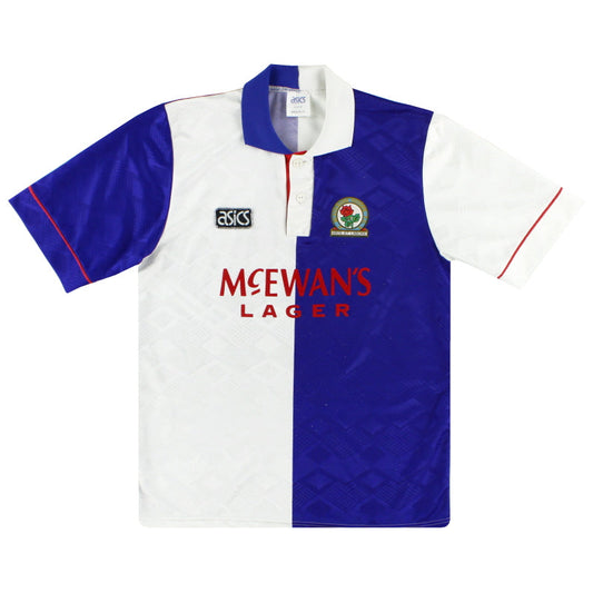1992-94 Blackburn Asics Home Shirt M/L
