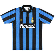 1992-94 Inter Milan Umbro Home Shirt L