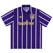 1992-94 Manchester City Umbro Away Shirt L