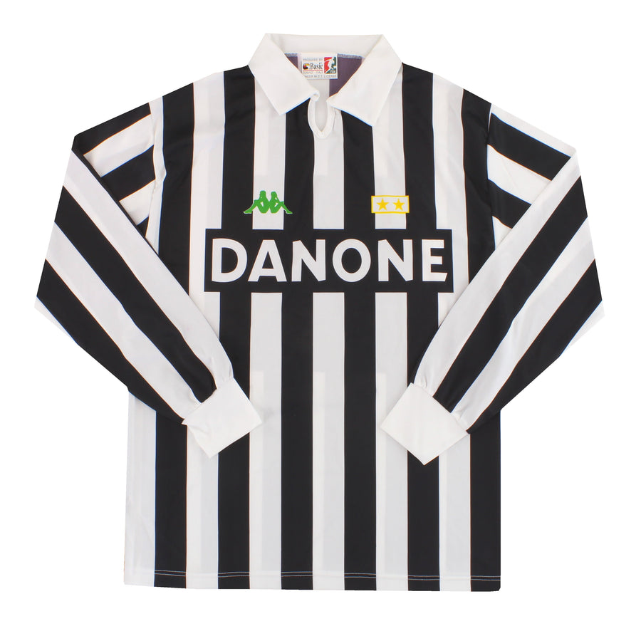 1992-94 Juventus Kappa Basic Home Shirt L/S *Mint*