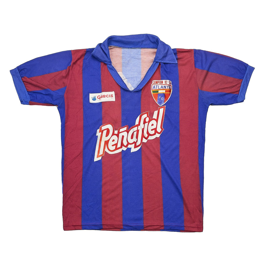 1992/94 Atlante #14 *Match Issue* Home Shirt (M) Garcis