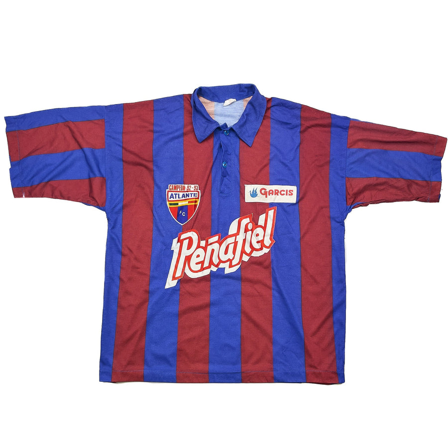 1992/94 Atlante #6 *Match Issue* Home Shirt (S) Garcis