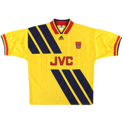 1993-94 Arsenal adidas Away Shirt L/XL