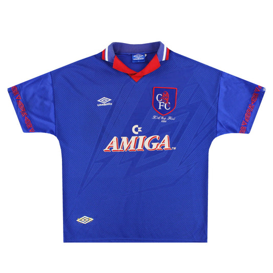 1993-94 Chelsea 'FA Cup Final 1994' Umbro Home Shirt XL