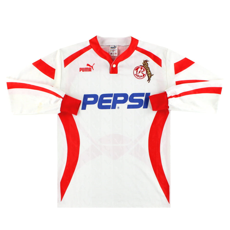 1993-94 FC Koln Puma Home Shirt L/S