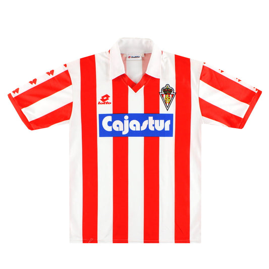 1993-94 Sporting Gijon Lotto Home Shirt L