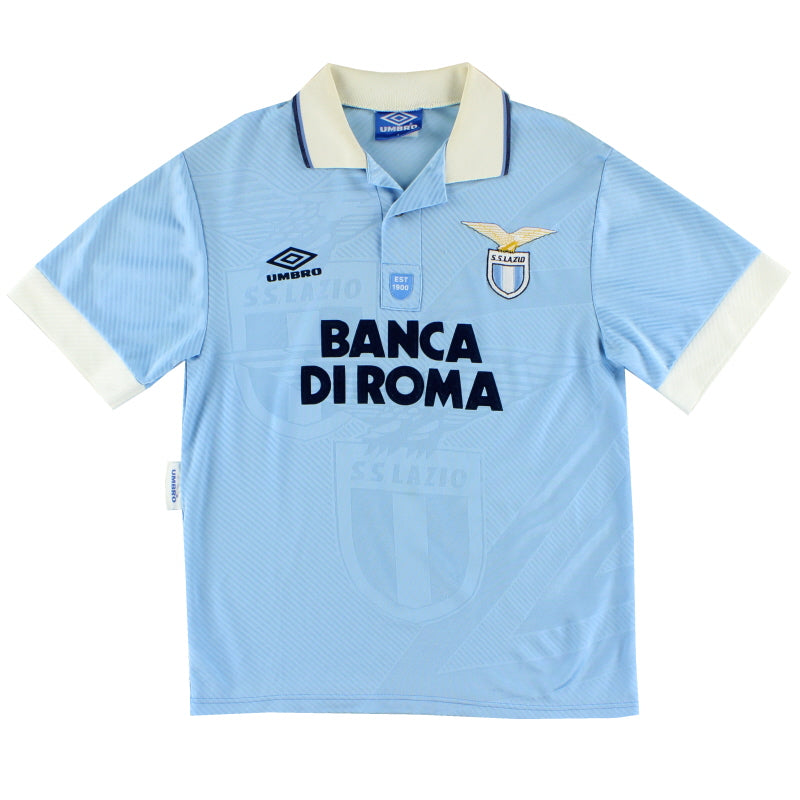 1993-95 Lazio Umbro Home Shirt L