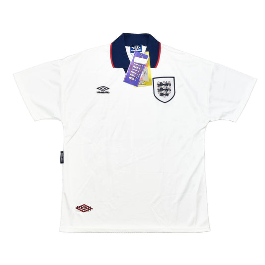1993/95 England *BNWT* Home Shirt (XL) Umbro